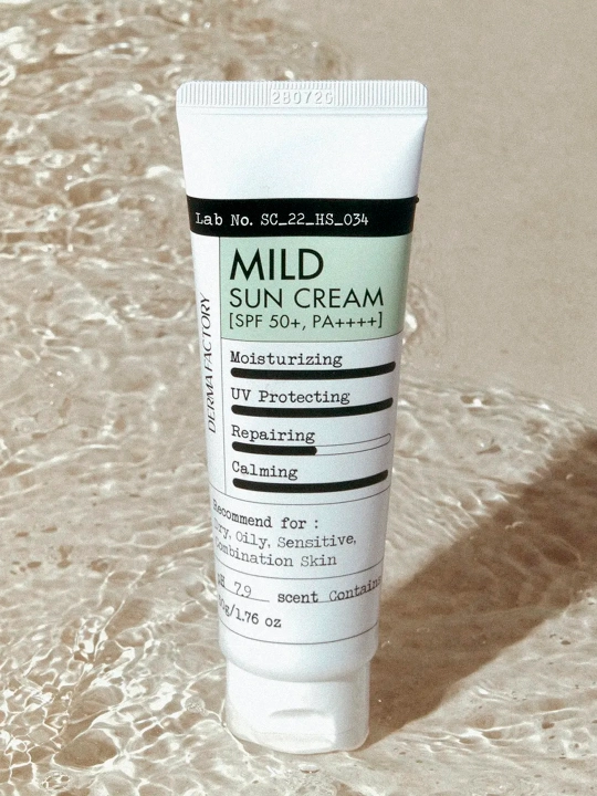 Yumshoq quyoshdan himoyalovchi krem Derma Factory Mild Sun Cream 50 g - 