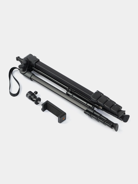 Shtativ 170 sm Jmary KP-2208, tripod telefon va kamera uchun ushlagichi bor, videolar