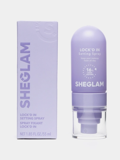 Sheglam Makiyajni mahkamlash uchun matirlovchi sprey, 16 soat mahkamlash - 