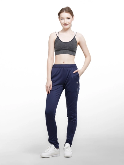 Женские спортивные брюки Dunlop CLUB LINE LADIES KNITTED PANT — DUNLOP-7137-ТЕМНСИН-XL