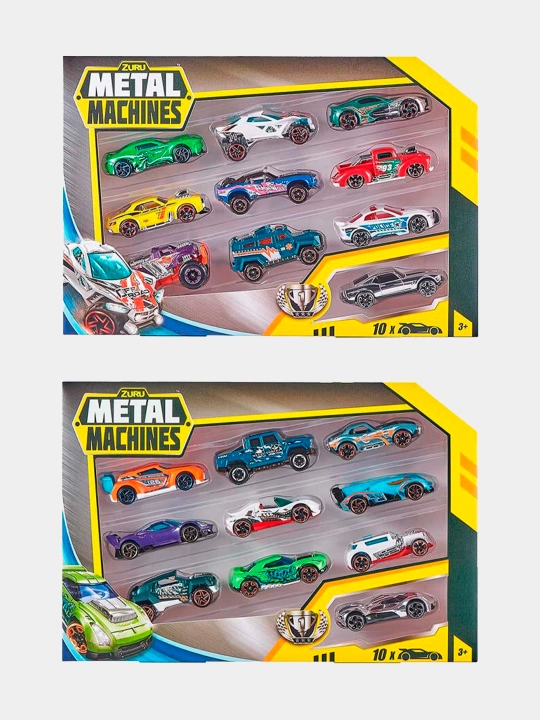 Zuru Metall Machines mashinalar o'yinchoqlari to'plami