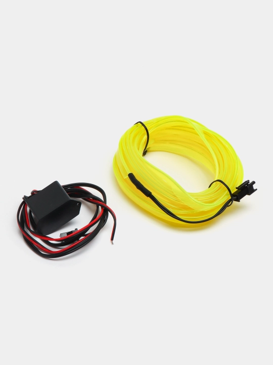 Светодиодная лента для авто, неоновая LED подсветка в машину