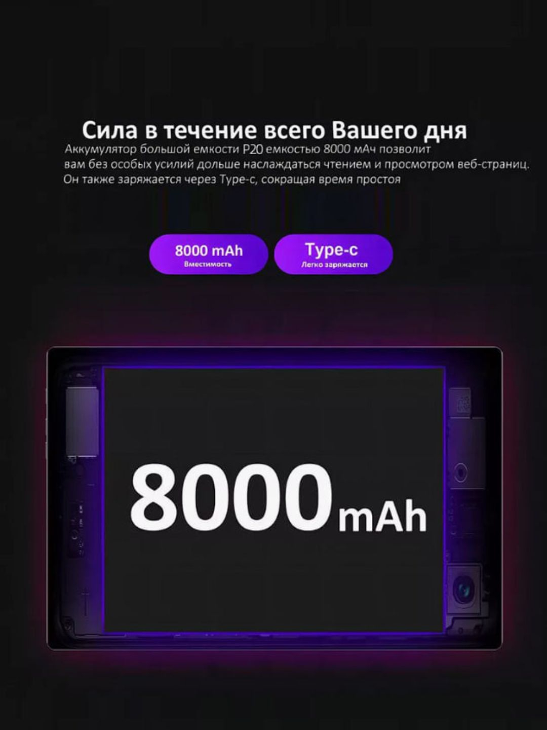 Смарт-планшет с сим-картой OZCT Pro 15 MAX 16/512 ГБ, 2 сим-карты ...