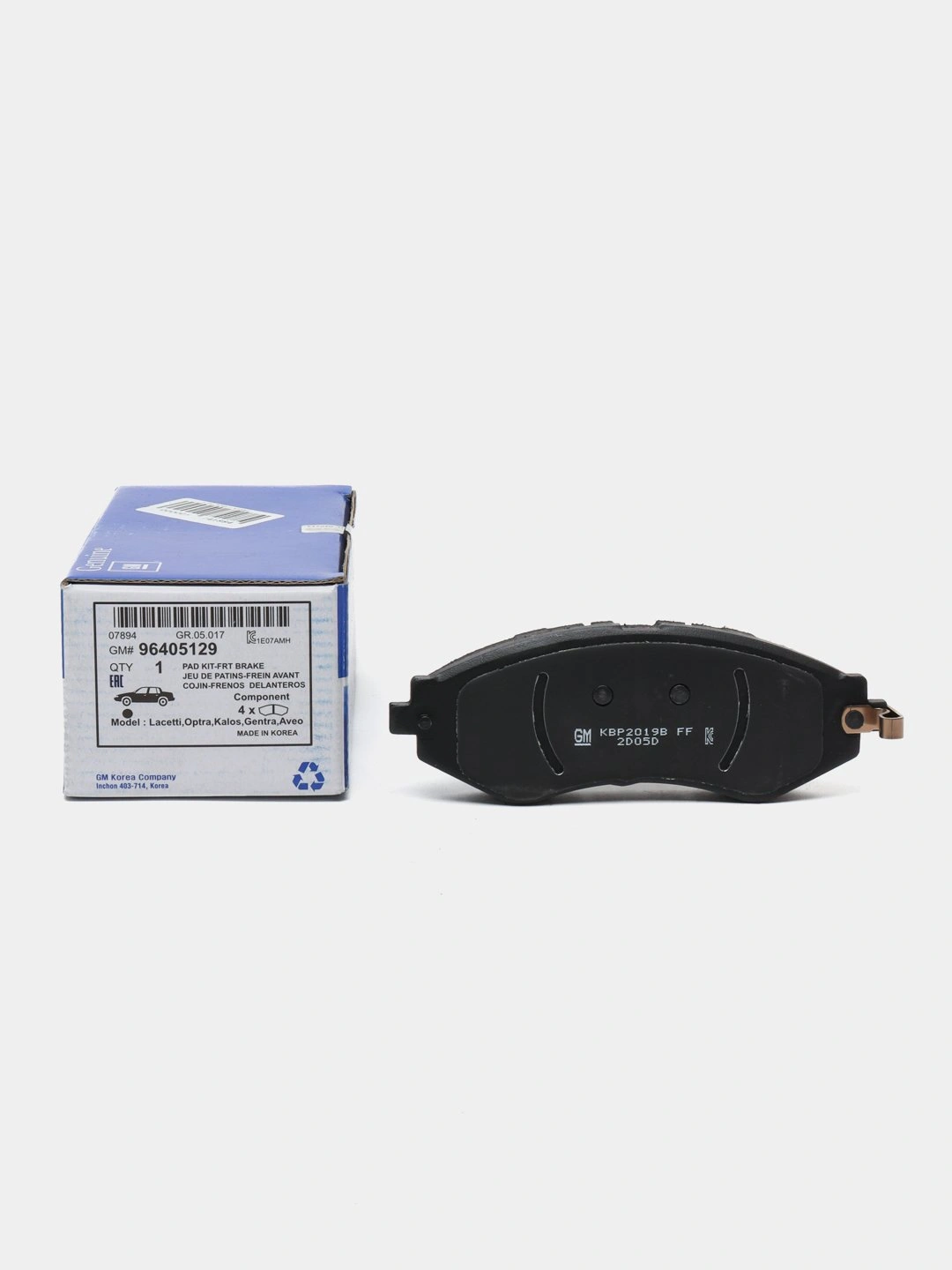 Колодка передняя Nexia R3 Gentra, Lacetti GM