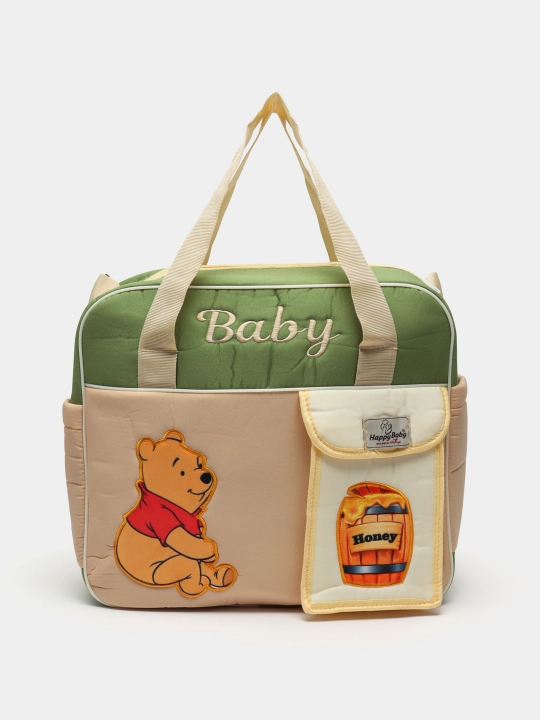 Сумка-органайзер Happy Baby Baby, для мамы и ребенка, вместительная, для роддома и прогулок