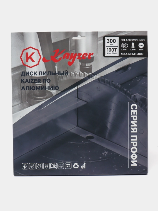 Alyuminiy arra pichog'i, 300x30x100T Kayzer - 