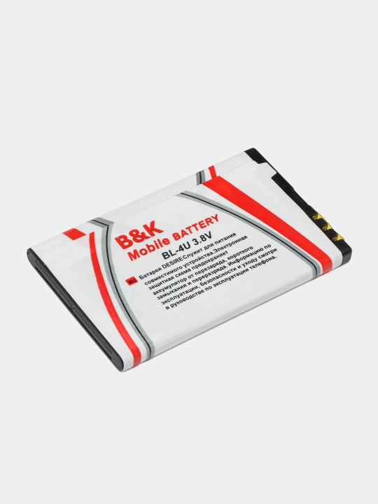 Батарея BL-4U B&K Mobile Battery - для Nokia 5250, 5530, 5730, 6600, 6710, 6720, 8800