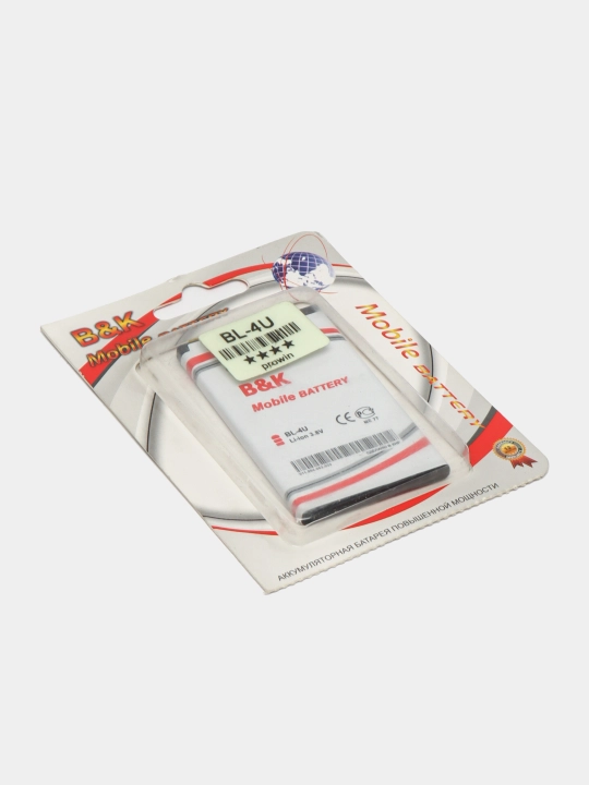 Батарея BL-4U B&K Mobile Battery - для Nokia 5250, 5530, 5730, 6600, 6710, 6720, 8800