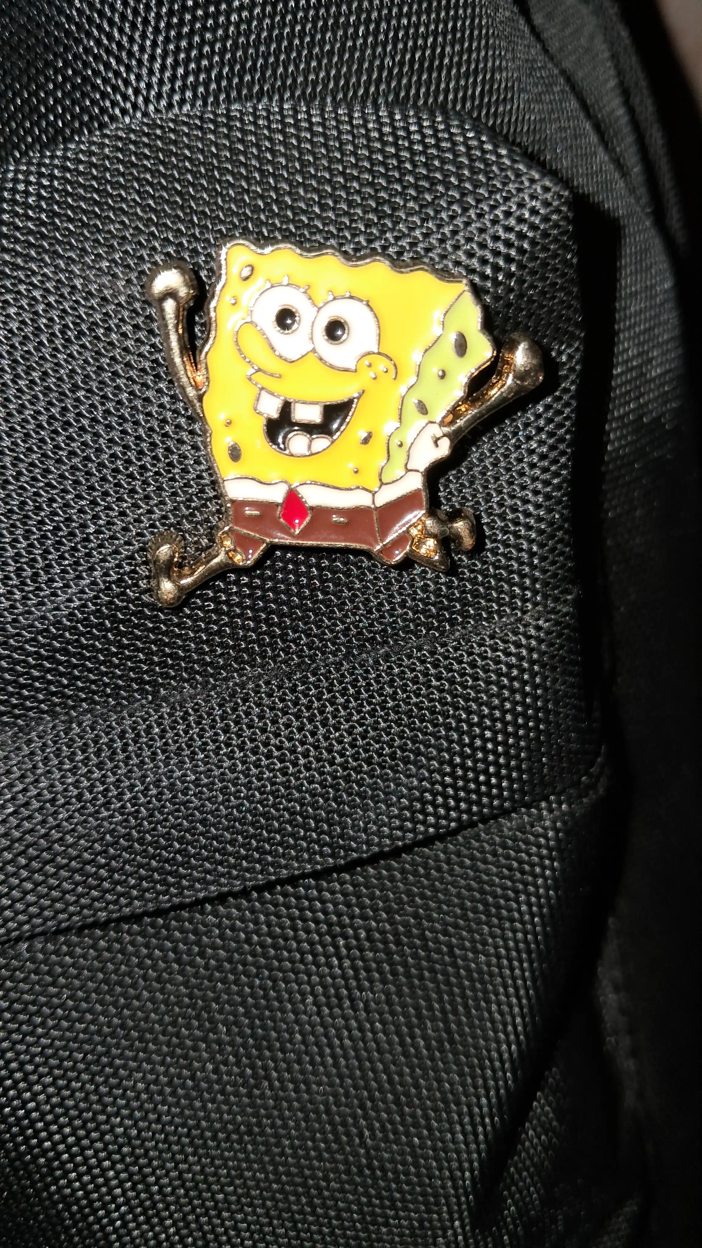 Металлические значки, пин на одежду "Губка Боб Квадратные Штаны, Sponge Bob Square Pants"