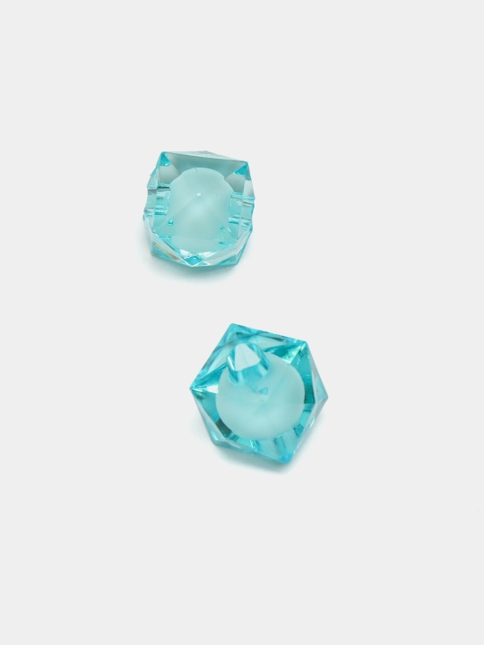 Sumka to'qish uchun xrustal munchoqlar, 10 mm, 500 g