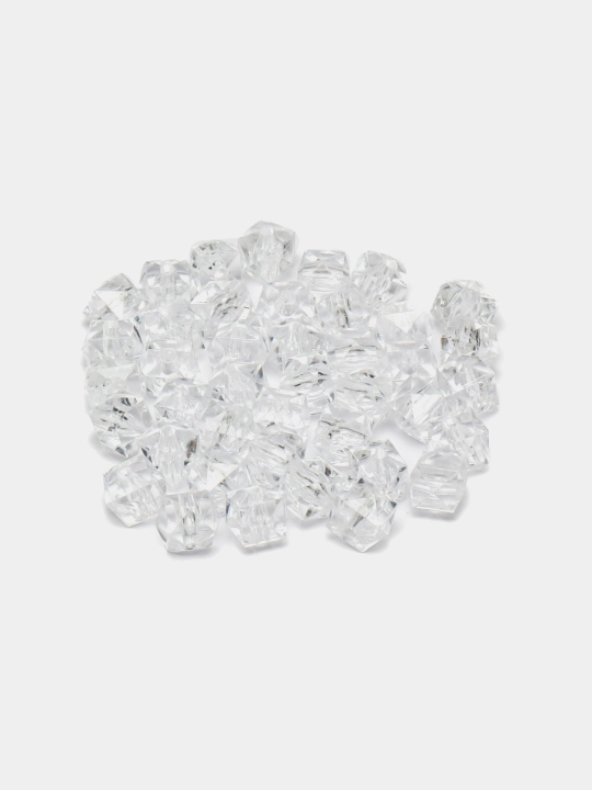 Sumka to'qish uchun xrustal munchoqlar, 10 mm, 500 g