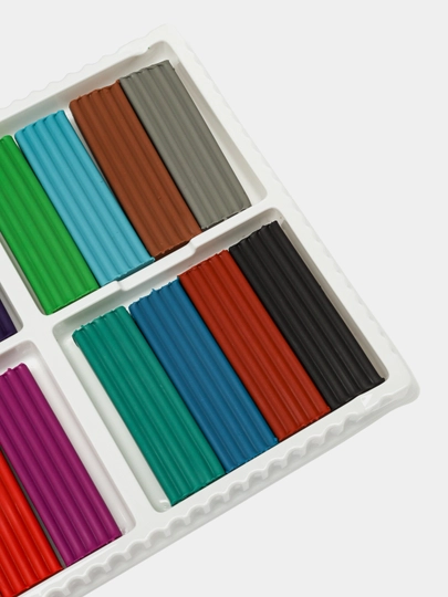 16 rangli plastilin «Klassika» — yumshoq, yorqin, yopishmaydi. 20S 1329-08