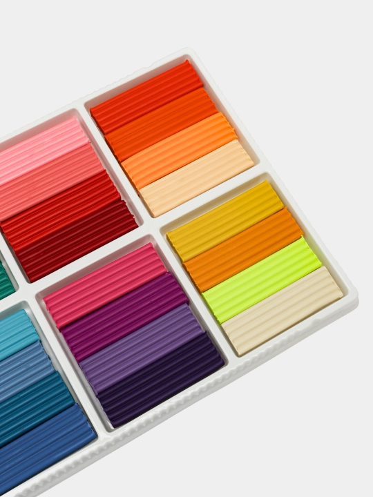 32 rangli plastilin «Klassika» — yumshoq, yorqin, yopishmaydi. 31C 2065-08