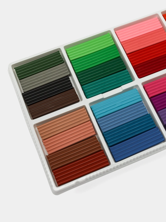 32 rangli plastilin «Klassika» — yumshoq, yorqin, yopishmaydi. 31C 2065-08
