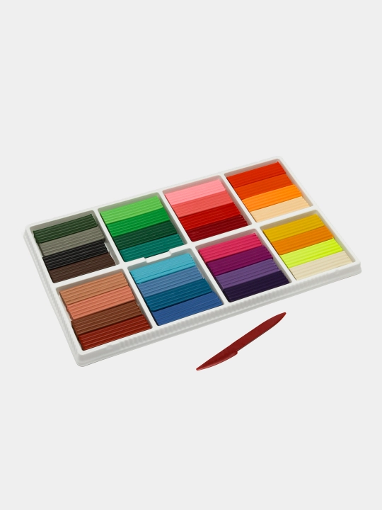 32 rangli plastilin «Klassika» — yumshoq, yorqin, yopishmaydi. 31C 2065-08