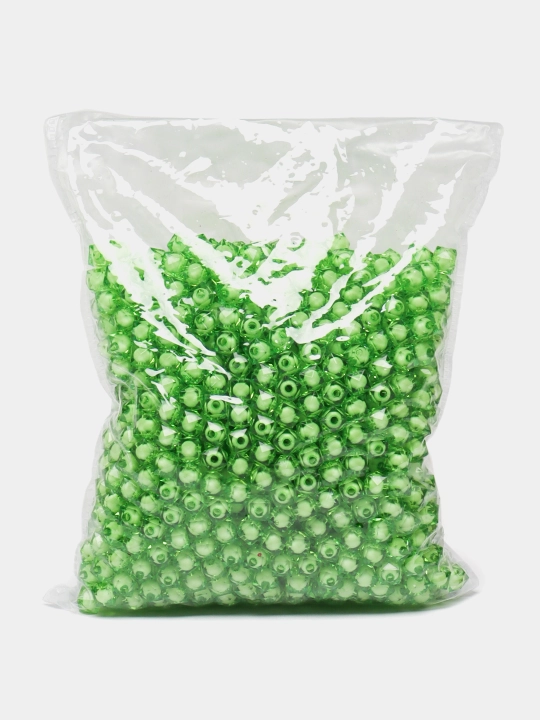 Sumka to'qish uchun xrustal munchoqlar, 10 mm, 500 g