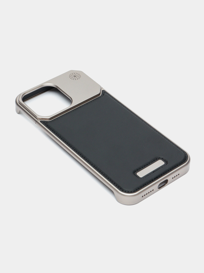 IPhone 14, 15, 16 Pro / Max, MagSafe uchun xushbo'y hidli charm metall g'ilof