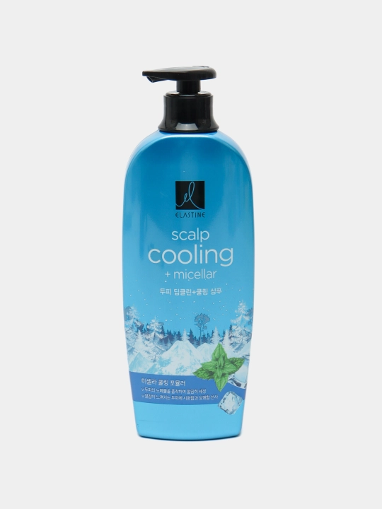 Шампунь для волос, Elastine, Scalp cooling, moisture care, intensive, collagen, 680 мл