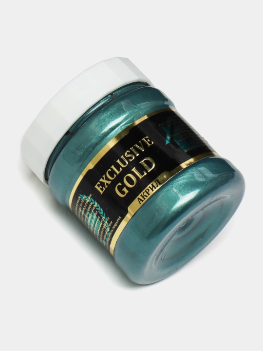Mato uchun porloq akril bo'yoq "EXCLUSIVE GOLD", 150 g