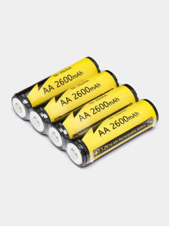AA LiitoKala NI-26 1.2 V 2600mA/soat Ni-MH qayta zaryadlanuvchi batareya