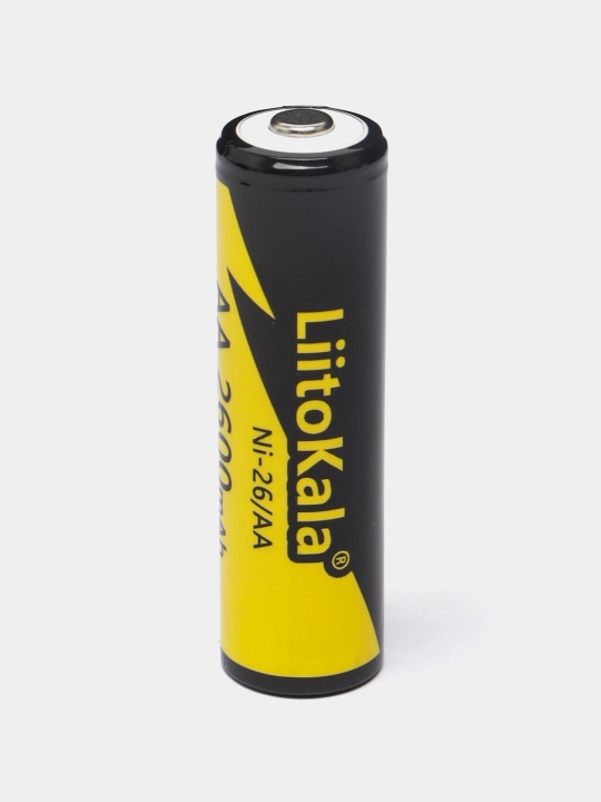 AA LiitoKala NI-26 1.2 V 2600mA/soat Ni-MH qayta zaryadlanuvchi batareya