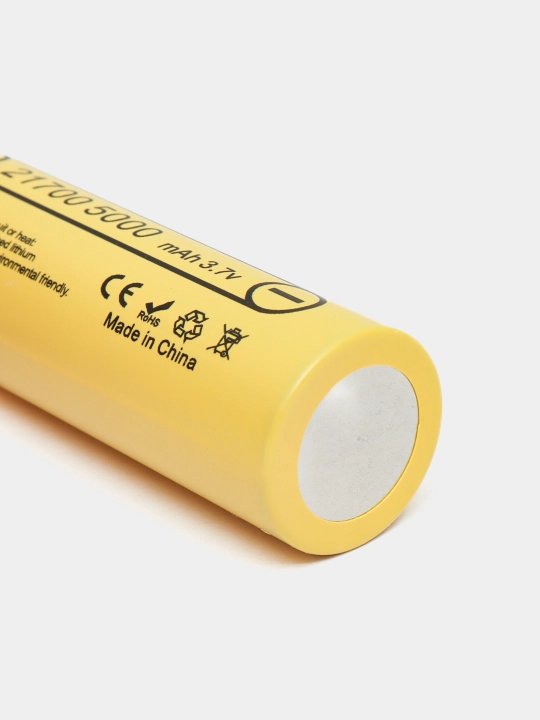 LiitoKala 21700 Li-Ion 5000 mA/soat 3,7V batareya