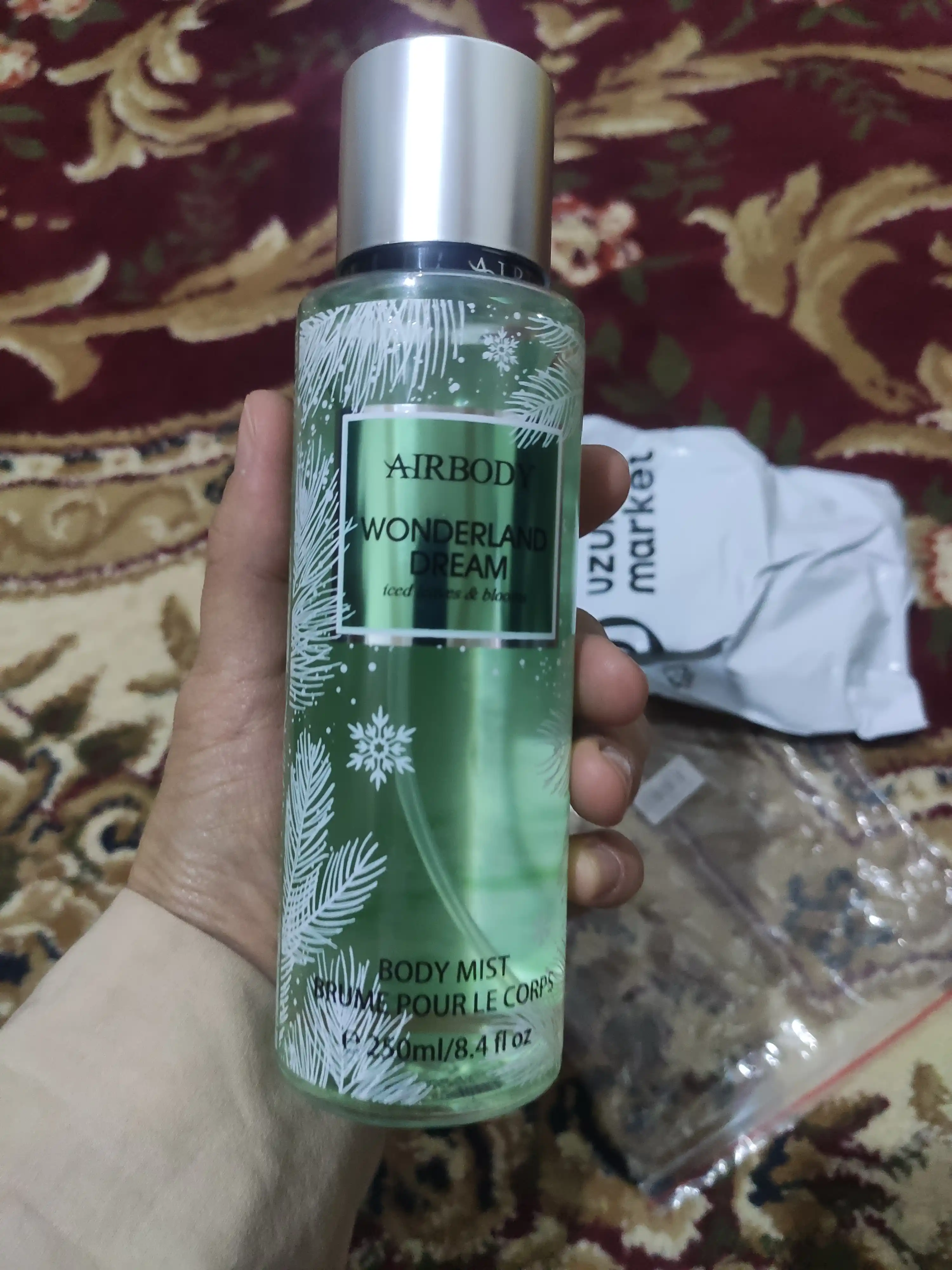 Parfyum mist-spreyi tana uchun AIRBODY, 250 ml