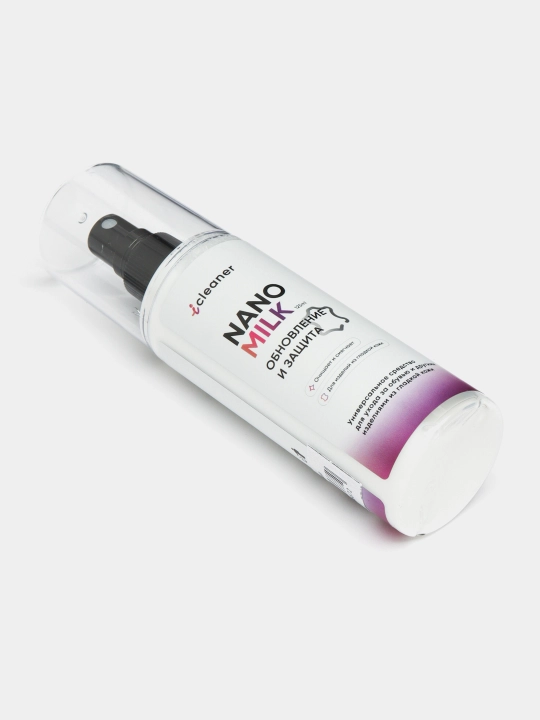 Icleaner Nano-Milk universal balzam silliq terini tozalash vositasi, aerozol, 125 ml