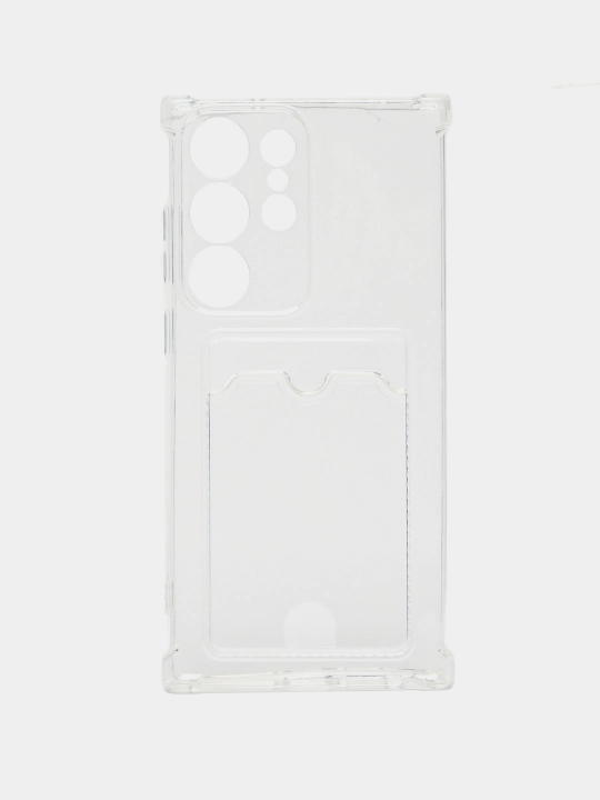 Samsung s22ultra,S21ultra,S20 Ultra,s 23 ultra uchun shaffof kartholder gilofi - 