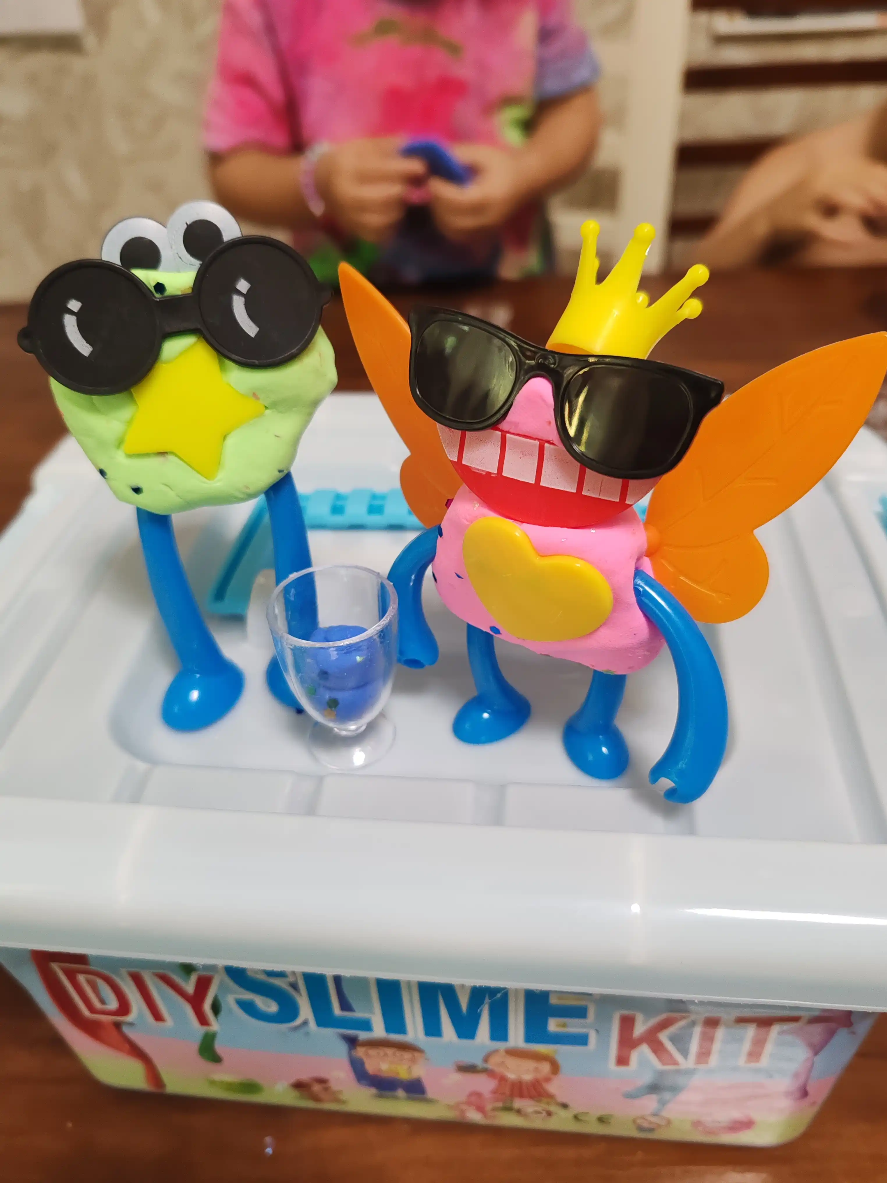 Slime Kit слайм, набор для творчества, опытов и экспериментов, детский набор, DIY