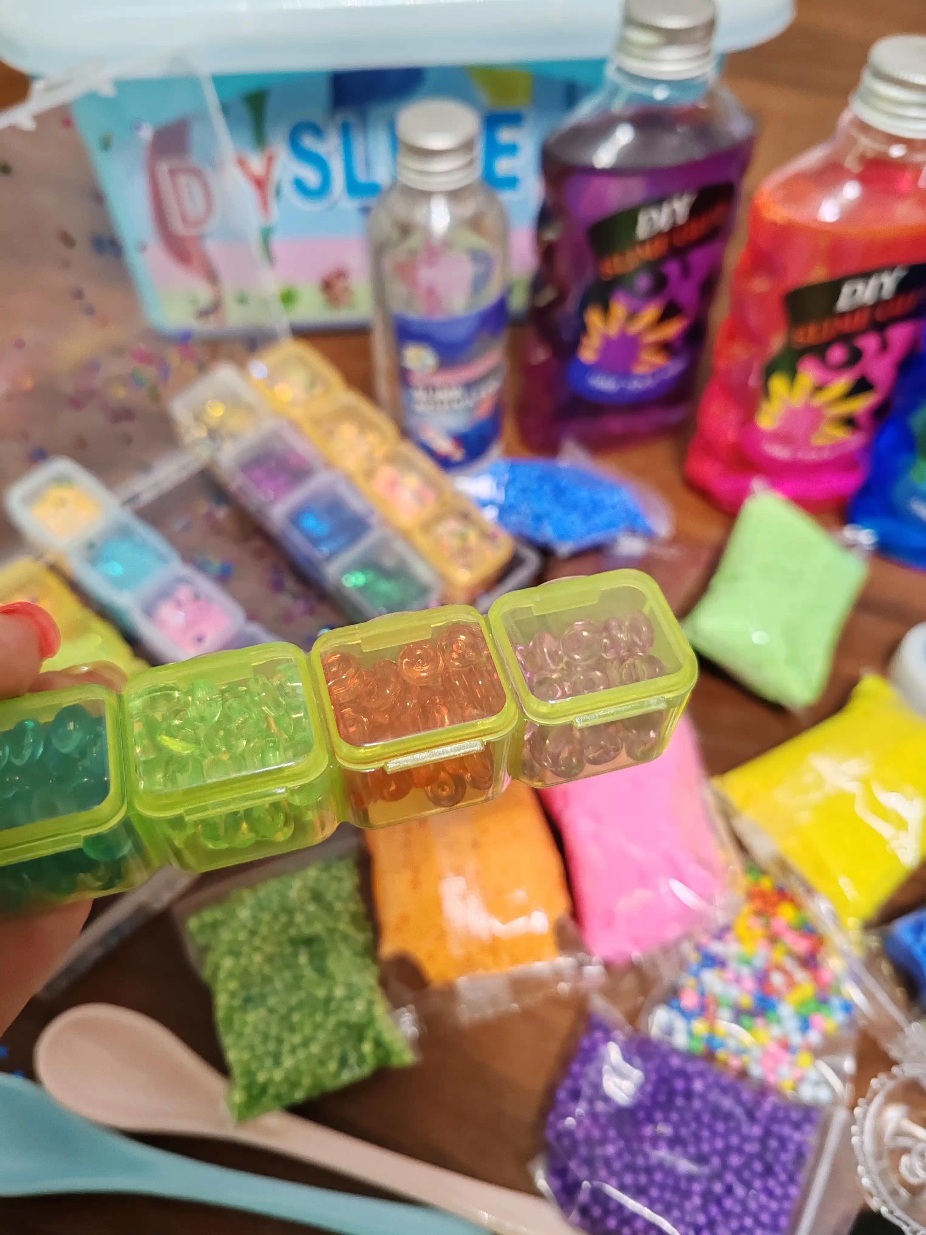 Slime Kit слайм, набор для творчества, опытов и экспериментов, детский набор, DIY