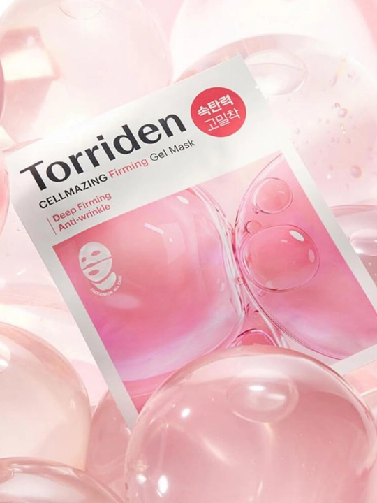 Yuz va bo‘yin uchun tortuvchi gel niqobi Torriden Cellmzing Firming Gel Mask