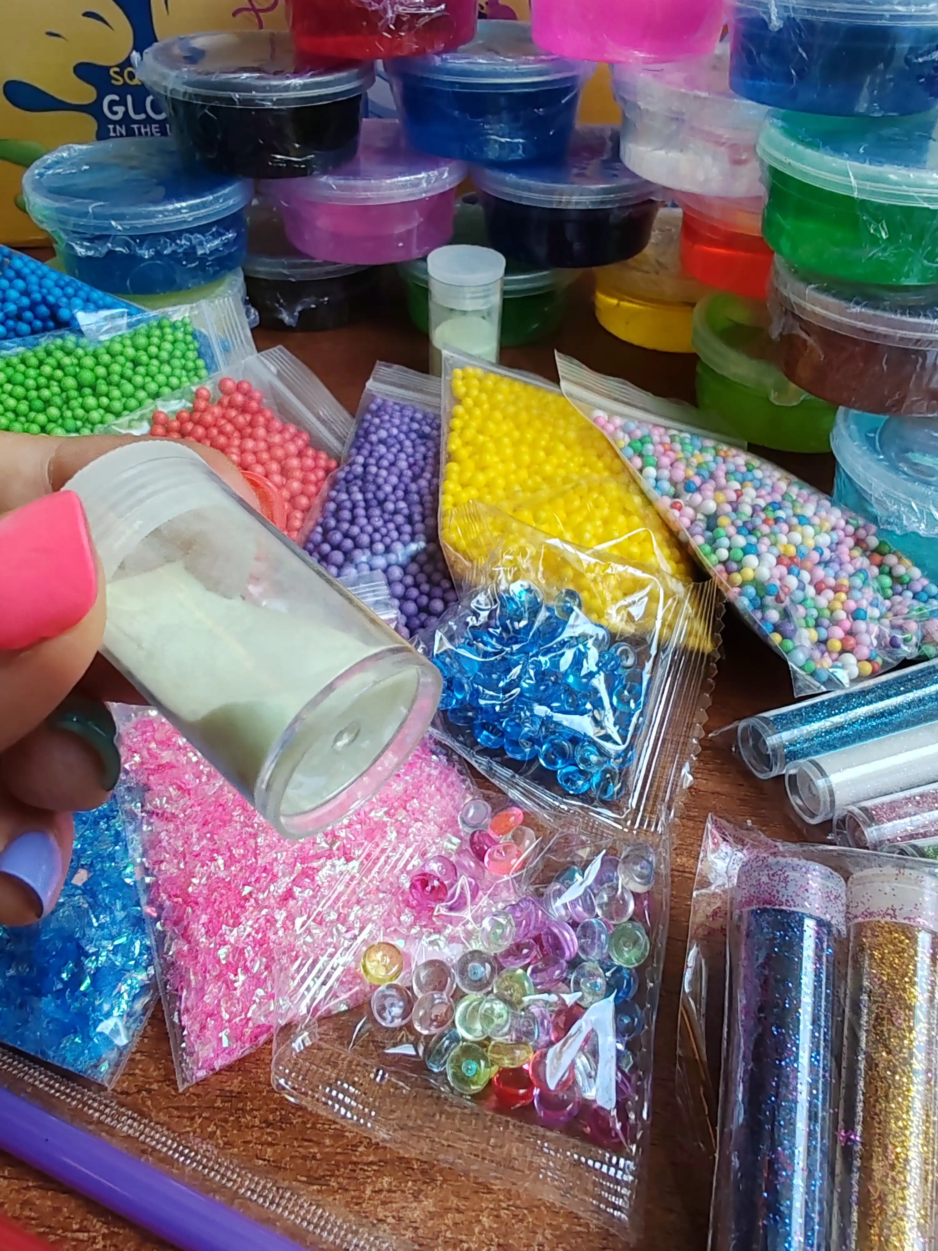 Детский набор слаймов Slime Kit, для творчества, опытов и экспериментов