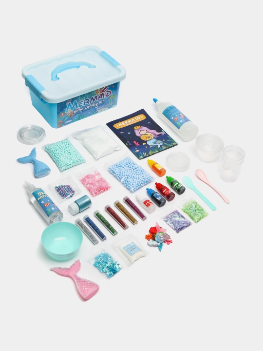 Slime Kit слайм, набор для творчества, опытов и экспериментов, детский набор, DIY