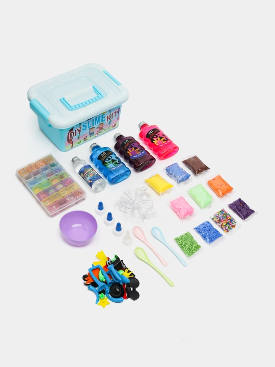 Slime Kit slaym, ijodkorlik, tajribalar va tajribalar uchun to‘plam, bolalar uchun to‘plam, DIY