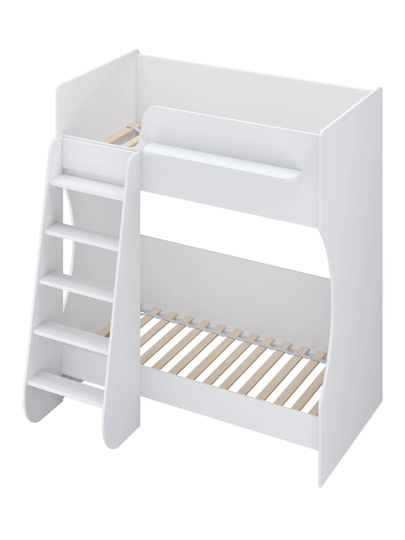 Кровать двухъярусная Polini kids Dream 1500, белая — POLINI-1500
