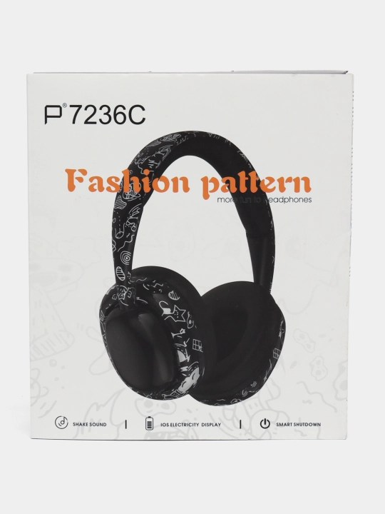 Simsiz garniturasi P7236, P9, mikrofonli, quvatsiz ishlash - 