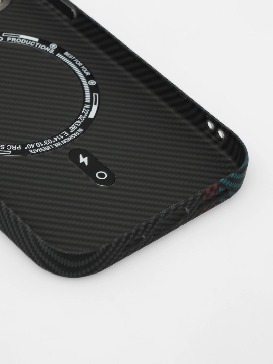 Чехол для iPhone Magsafe Carbon