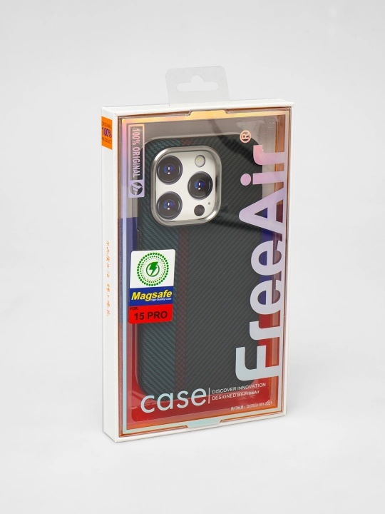 Чехол для iPhone Magsafe Carbon