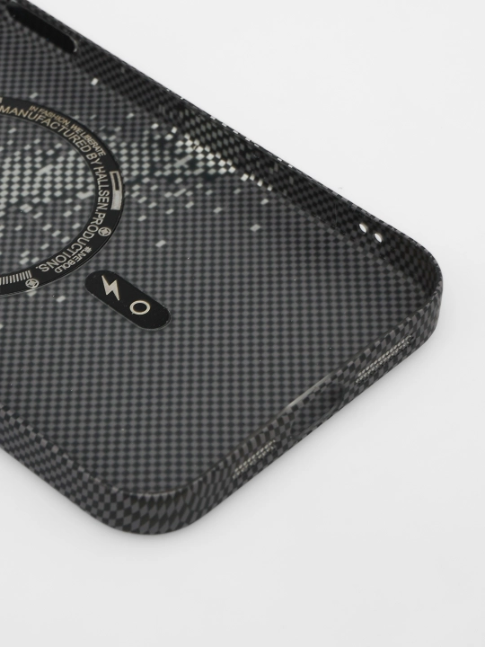 Чехол для iPhone Magsafe Carbon