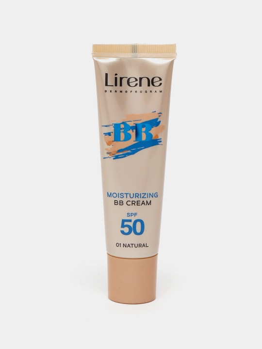 Крем тональный для лица Lirene BB увлажняющий SPF50 №01, natural, 30мл