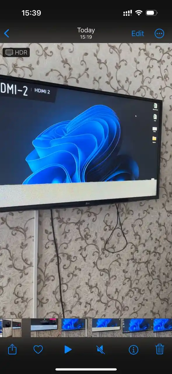 Type-C konsentratori, 6 tasi 1 da noutbuk uchun hab, HDMI adapteri, 4K, USB 3.0, Lan rj45