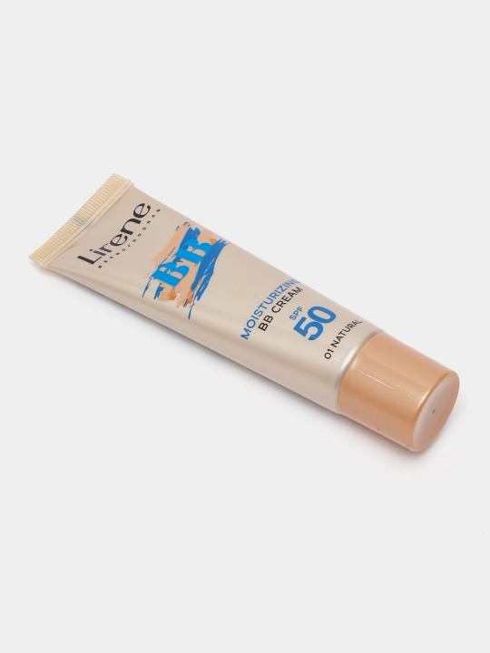 Крем тональный для лица Lirene BB увлажняющий SPF50 №01, natural, 30мл