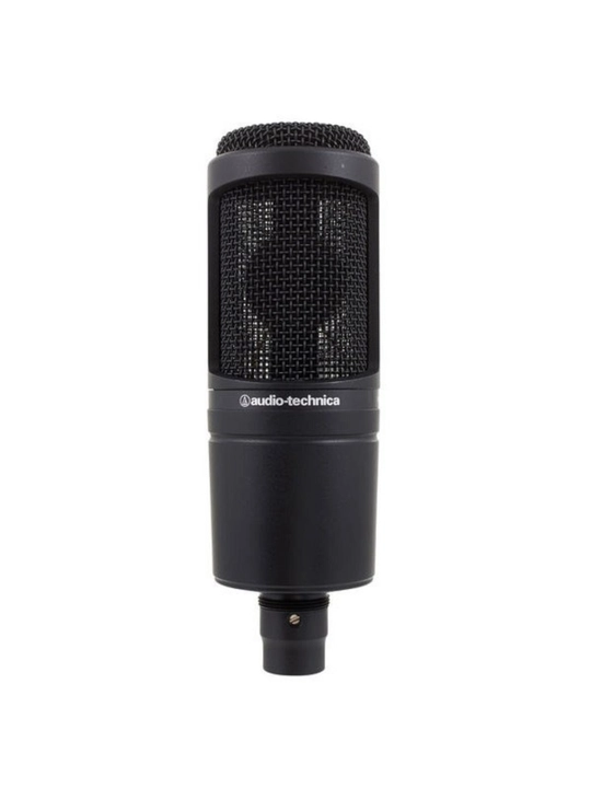 Audio-Technica AT2020, микрофон студийный, конденсаторный, кардиоидный, большой диафрагмой