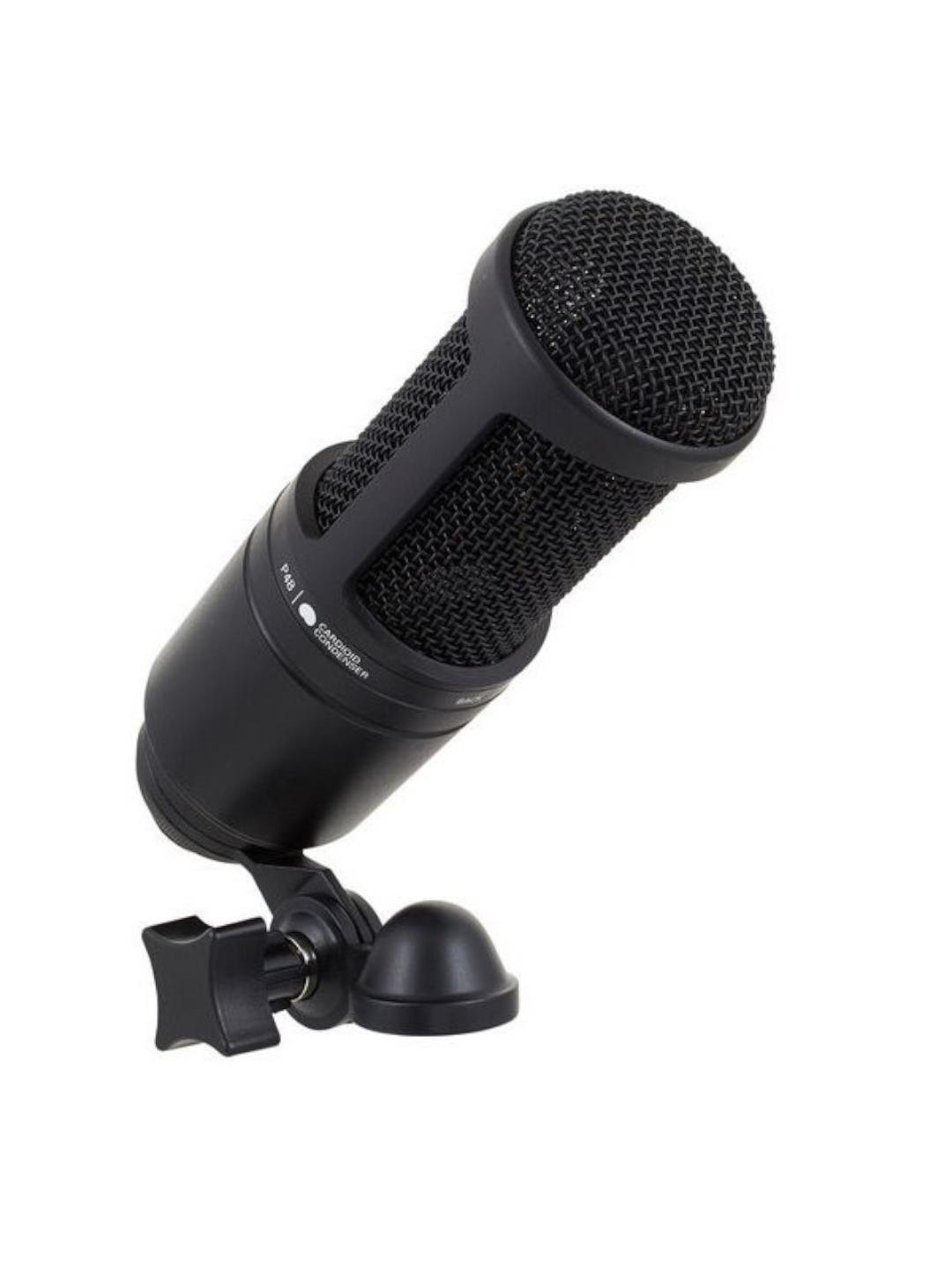 Audio-Technica AT2020, микрофон студийный, конденсаторный, кардиоидный, большой диафрагмой - 