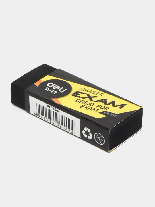 Ластик Deli E3042 "Premium", 60×25 мм