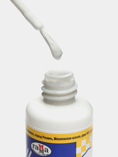 Tuzatish suyuqligi Gamma "Stroke", 20ml, cho'tka bilan