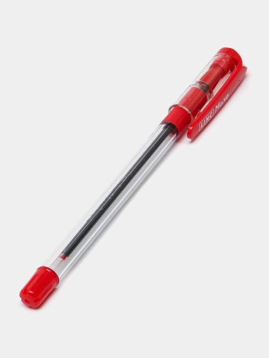 Sharikli ruchka Linc Maxo qizil, 0.7 mm 3 dona