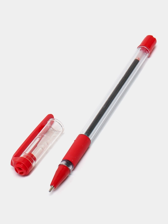 Sharikli ruchka Linc Maxo qizil, 0.7 mm 3 dona