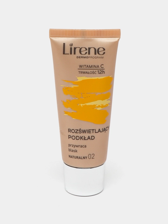 Yuz va teri uchun tonal kremi Lirene, C vitamini bilan, yoritish, 30 ml